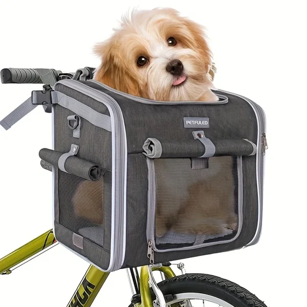 Pet Carrier Backpack Foldable Bike Carrier