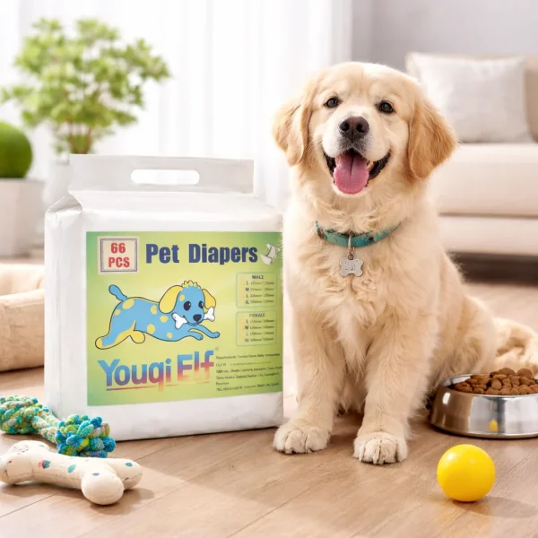 Large Package of New Pet Diapers