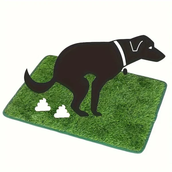 Ultimate Washable Dog Grass Pet Potty Training Mat - Reusable,